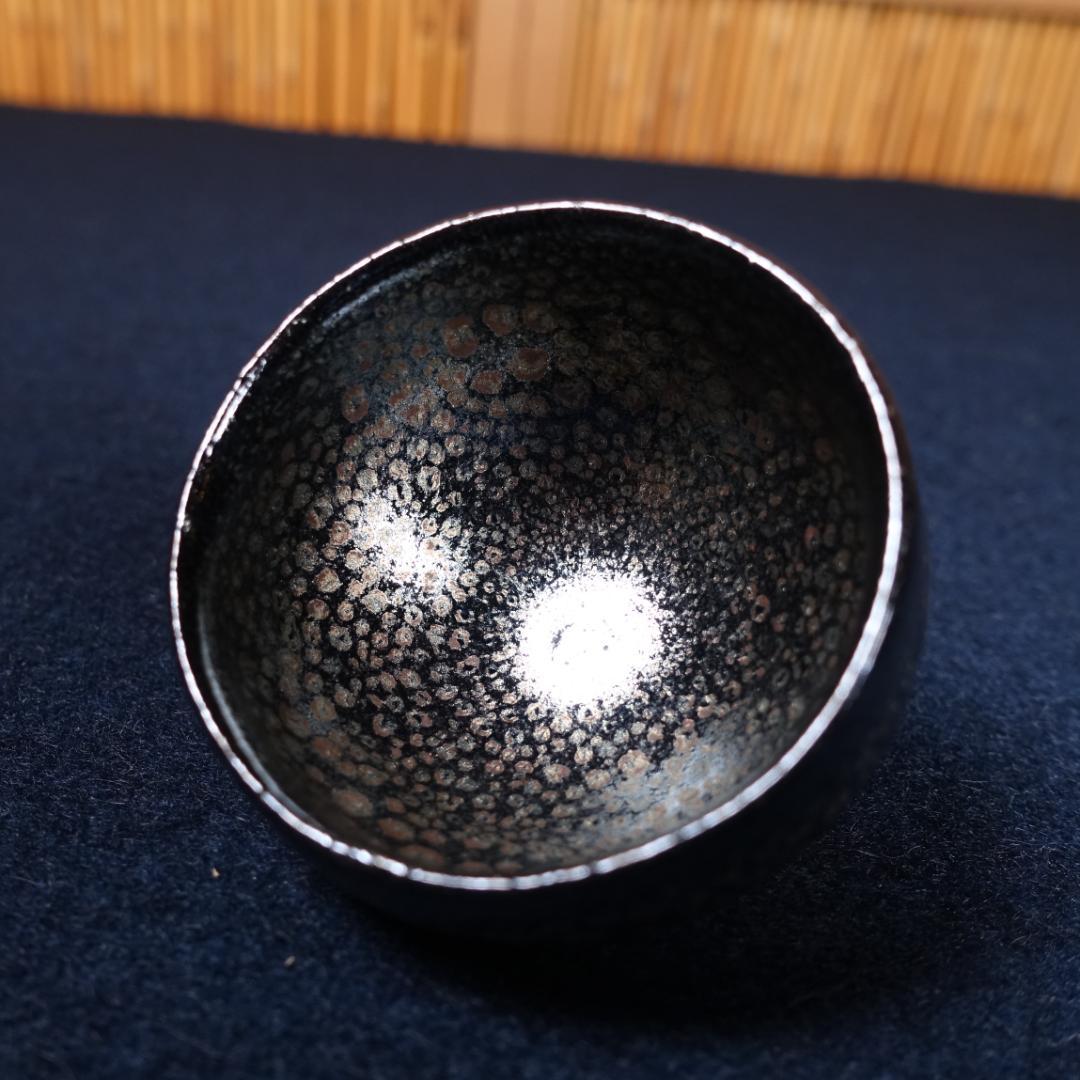 人間国宝 清水卯一 晩年の最上位作 蓬莱燿 盃 共箱