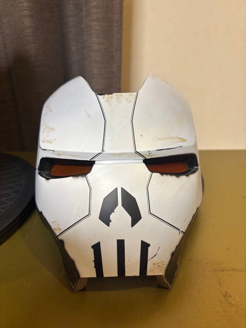 ウォーマシン X パニッシャー ヘルメット ダメージ加工 等身大　1/1