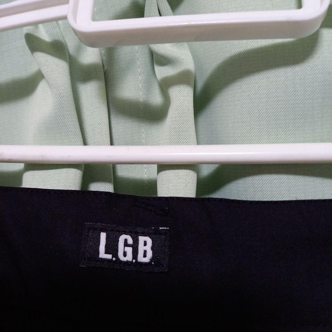 L.G.B サルエルパンツ　30inch ブラック ルグランブルー