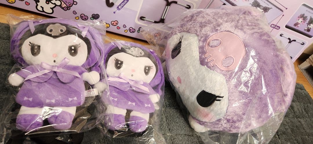 真夜中のメロクロマイフェイバリットデイズ折りたたみテーブル・リュック・ぬいぐるみ