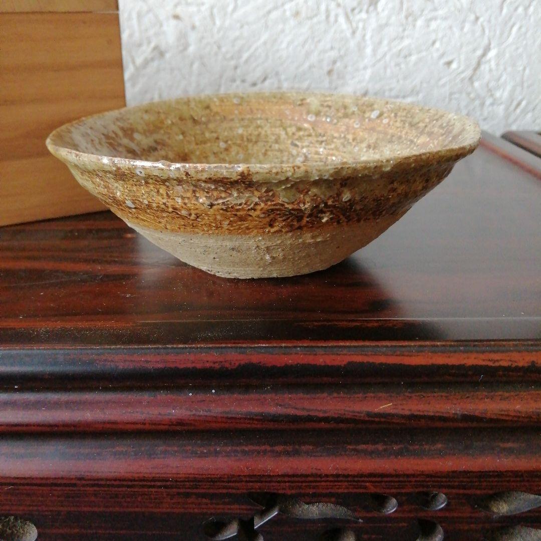 古常滑　二度焼茶碗