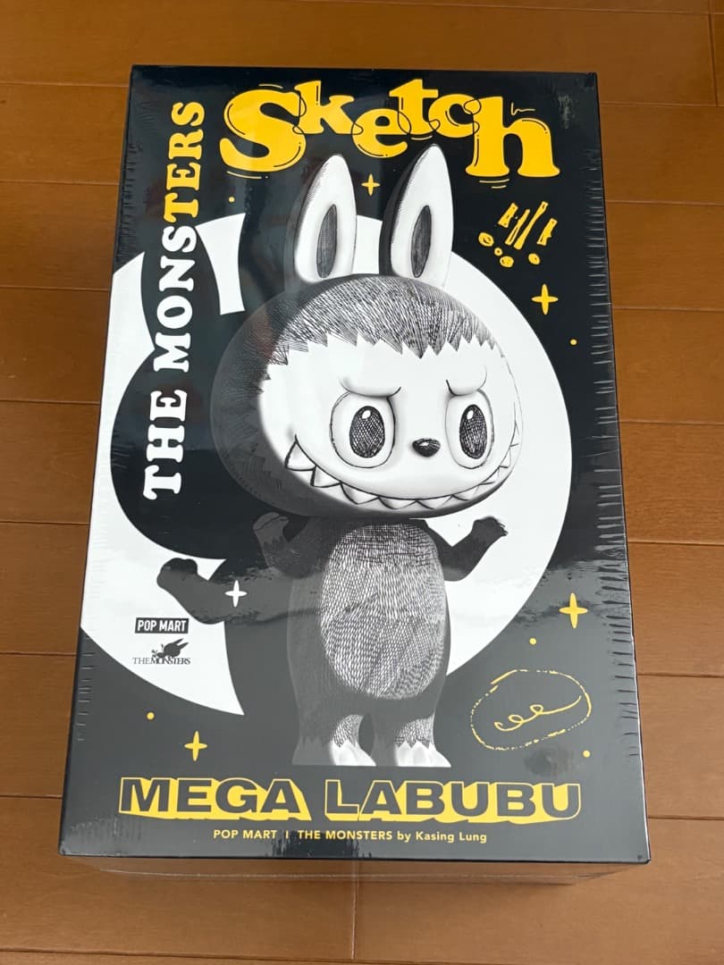 POPMART　MEGA LABUBU 400% Sketch　LABUBU
