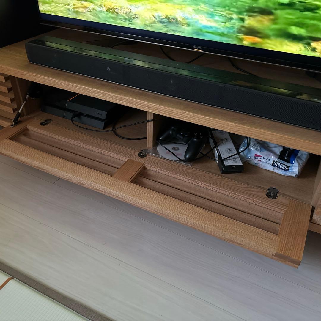 【マロンさん専用】大川家具　テレビボード　バジル