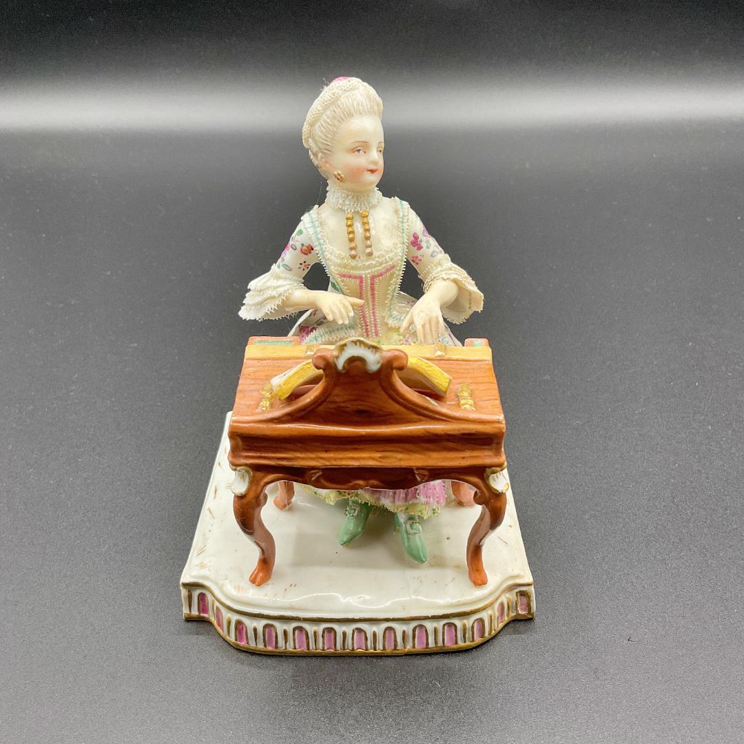 マイセン MEISSEN 五感の寓意 「聴覚」 フィギュリン フィギュア