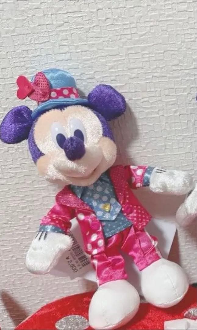 ミニー　ミッキー　ぬいば　ぬいぐるみ　パルパル　ファンダーランド