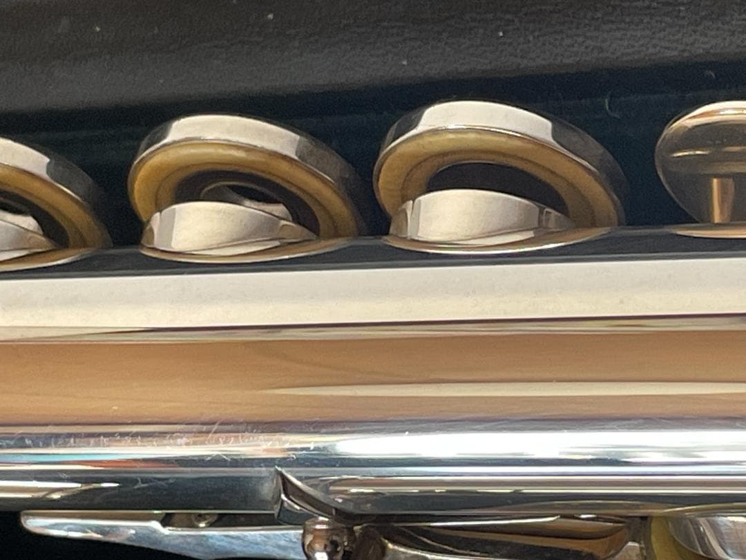 パール フルート 総銀製 マエスタ ソルダード インライン Ｅメカ付き