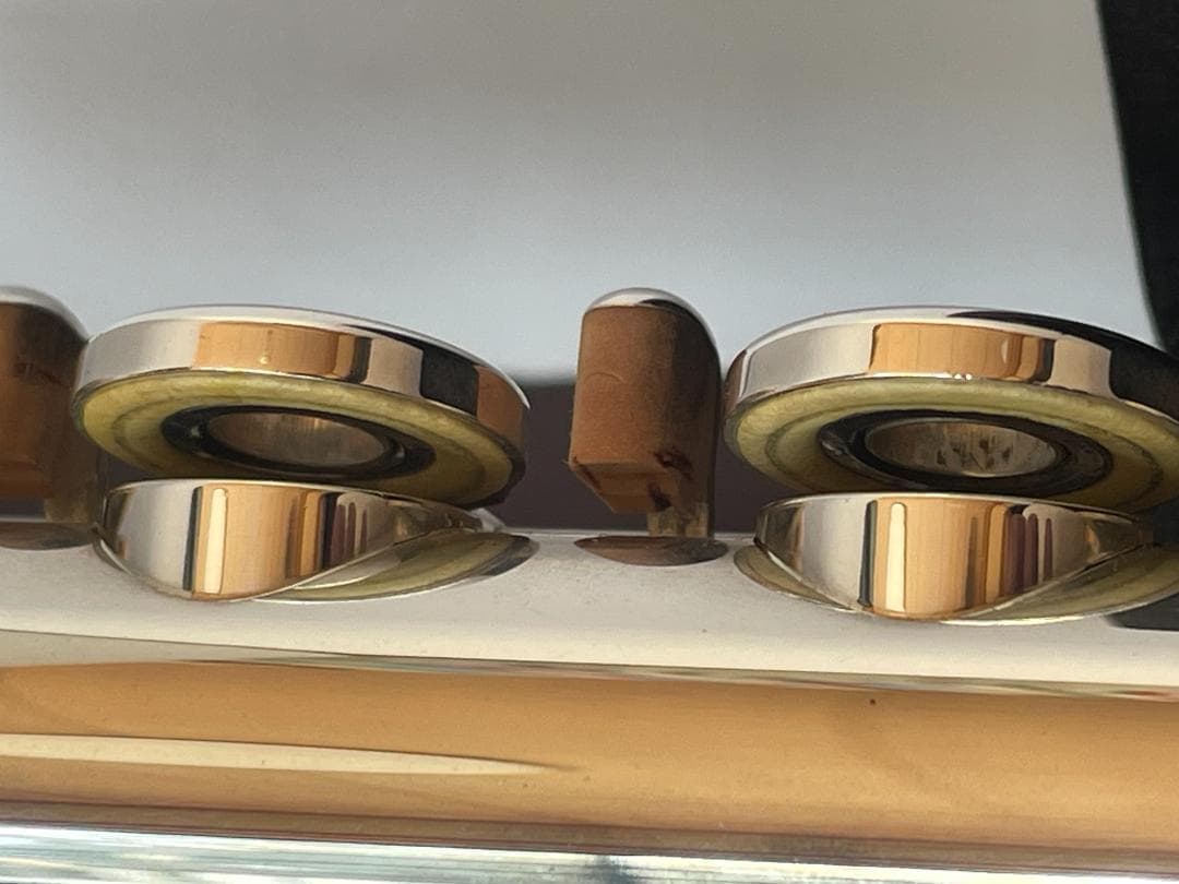 パール フルート 総銀製 マエスタ ソルダード インライン Ｅメカ付き