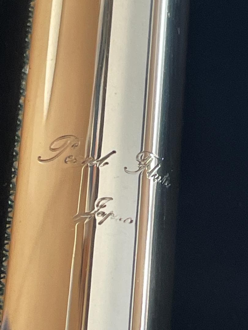 パール フルート 総銀製 マエスタ ソルダード インライン Ｅメカ付き