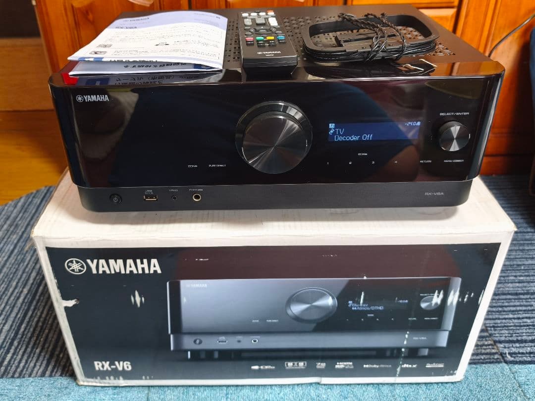 ヤマハ 現行モデル AVレシーバー AVアンプ YAMAHA RX-V6A