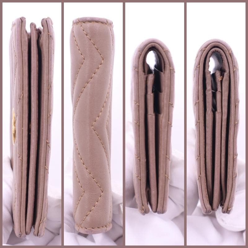 新春セール中★GUCCI GGマーモント二つ折り財布 キルティング グッチ