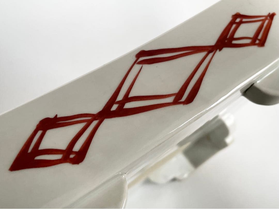 #2陶芸家　上田恒二　木野皿山　赤絵　角皿　折敷　盆　民藝　船木研兒　河井寛次郎