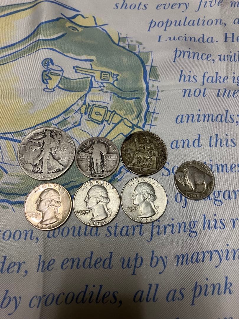 アメリカ　銀貨　まとめ