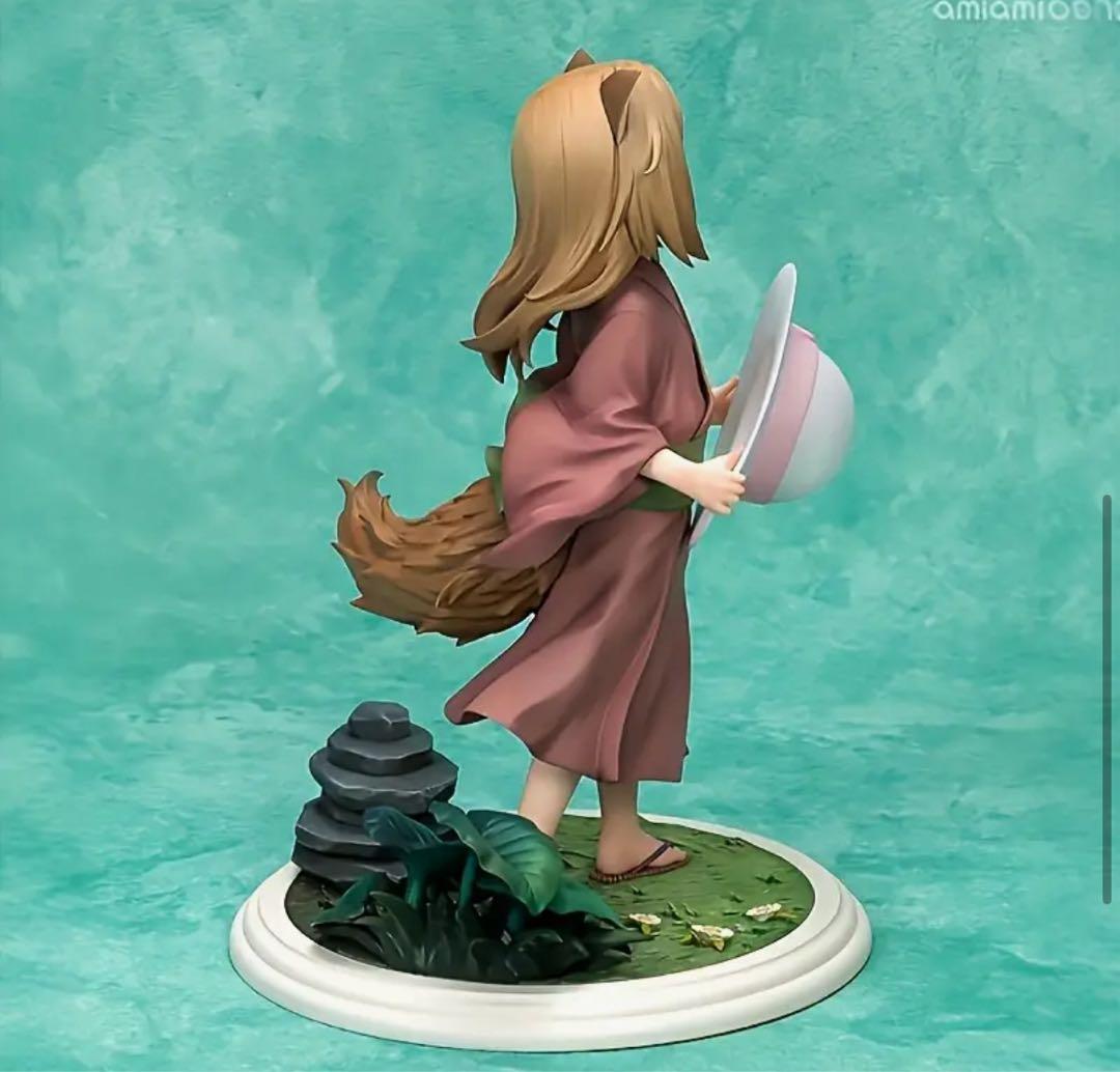 夏目狐の女の子 和服 フィギュア 約20cm