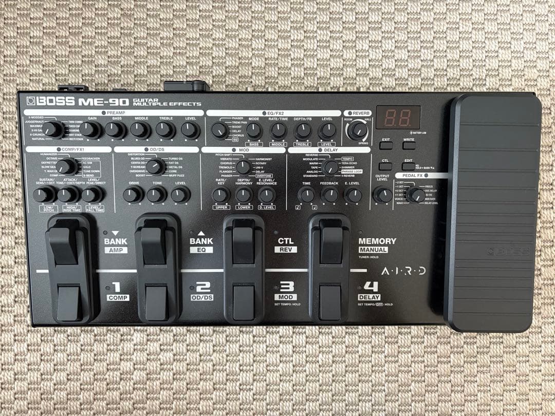 BOSS ME-90 マルチエフェクター(純正PSA100Sアダプター付き)