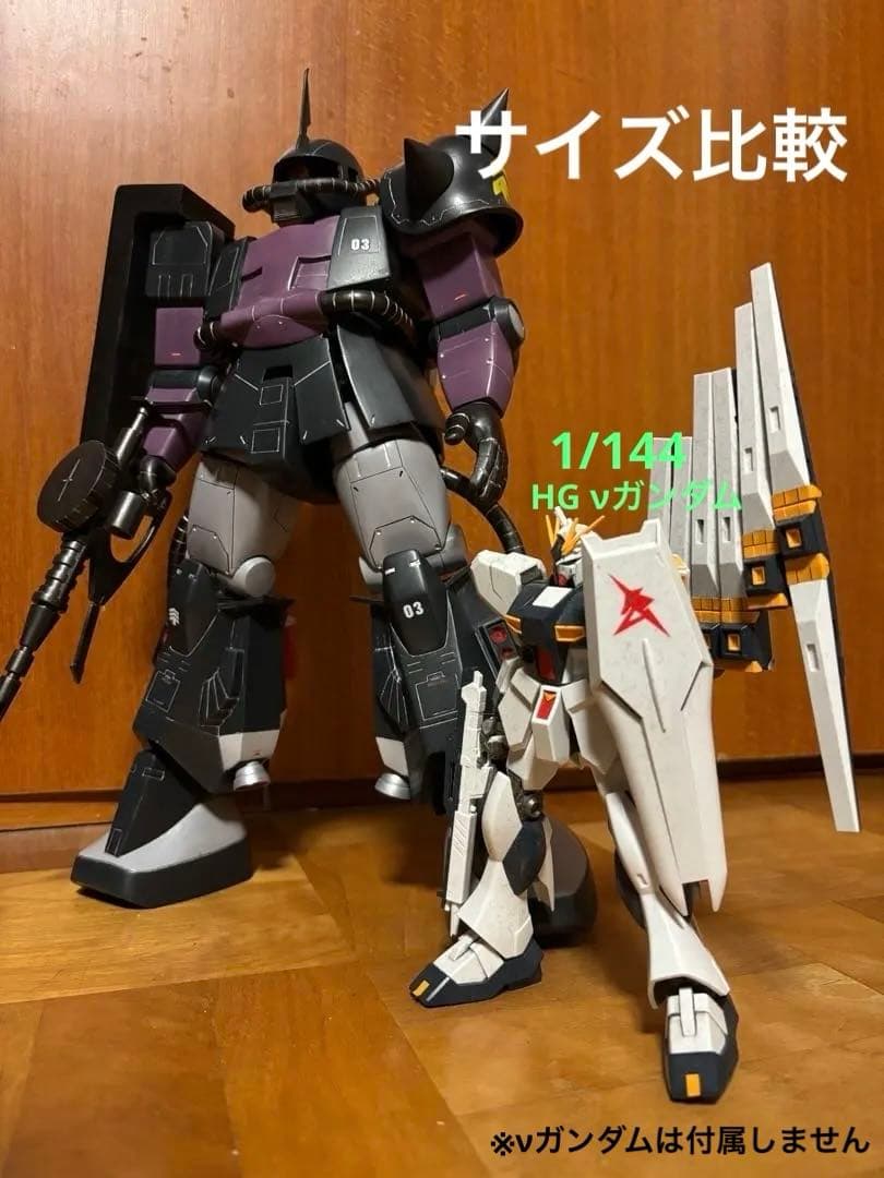 W*1様 ジャンク 旧キット1/60高機動型ザクⅡ 全塗装　完成品