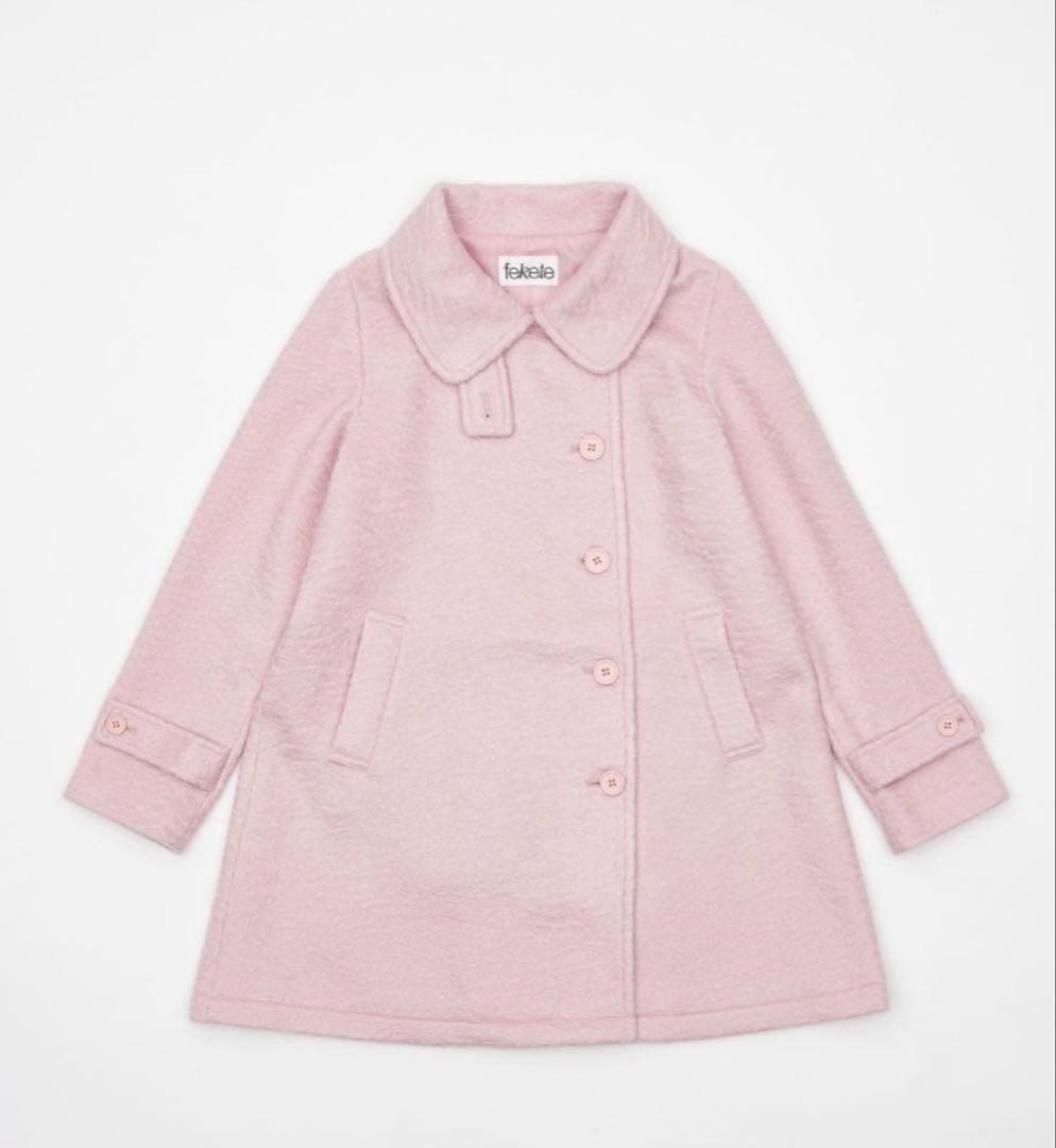 【完売品】fekete 2WAYラウンドカラーPコート