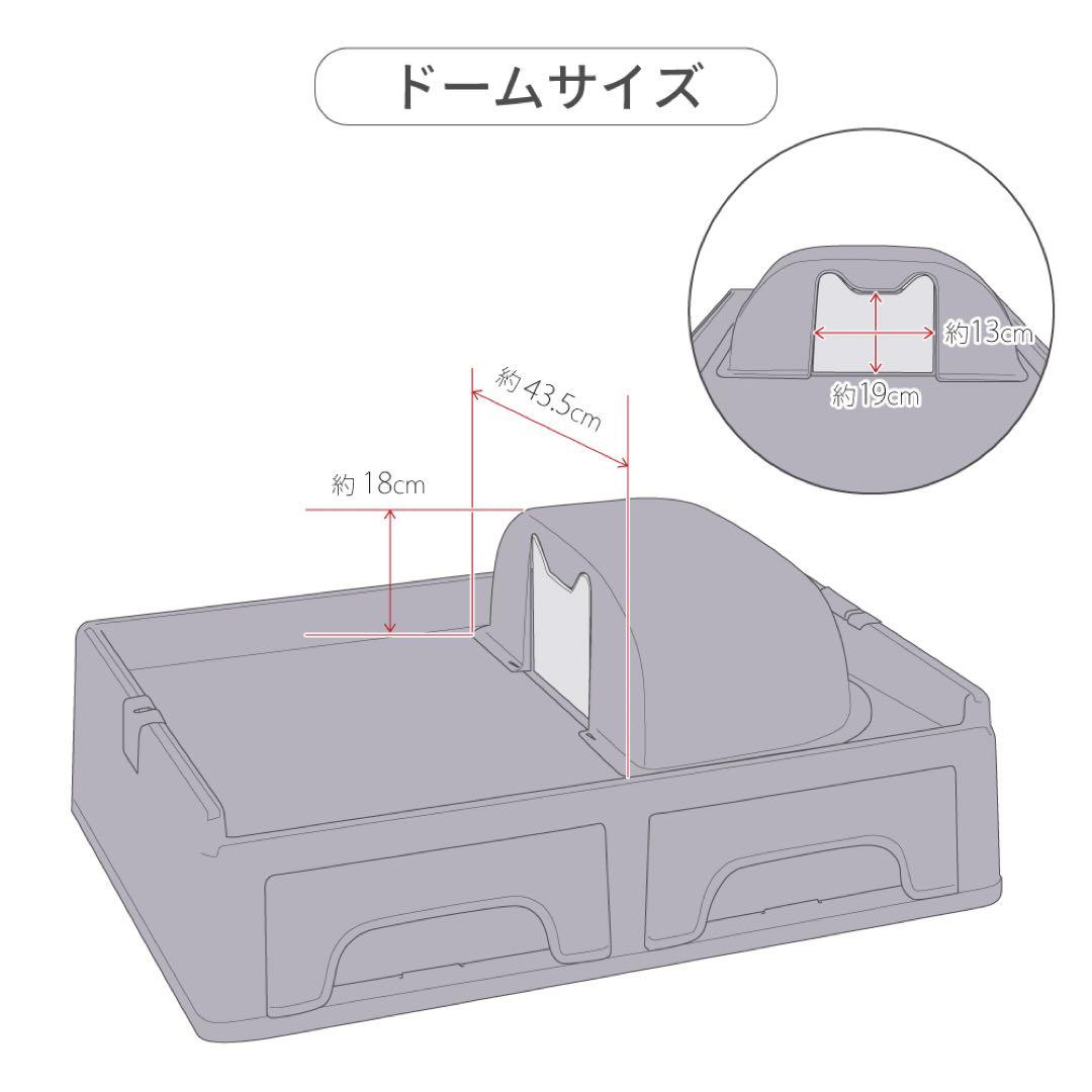 【試作サンプル品】キャットケージ　2段　3段　トイレ付　ライトグレー　猫　ゲージ
