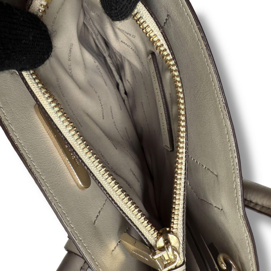 《極美品》 マイケルコース ミニハンドバッグ トートバッグ アコーディオン