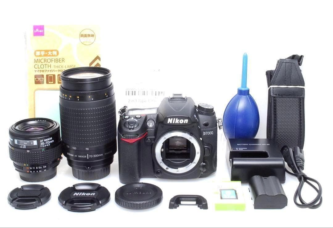 ✨高速連写✨Nikon D7000 ニコン✨ダブルレンズ✨推し活✨スポーツOK✨