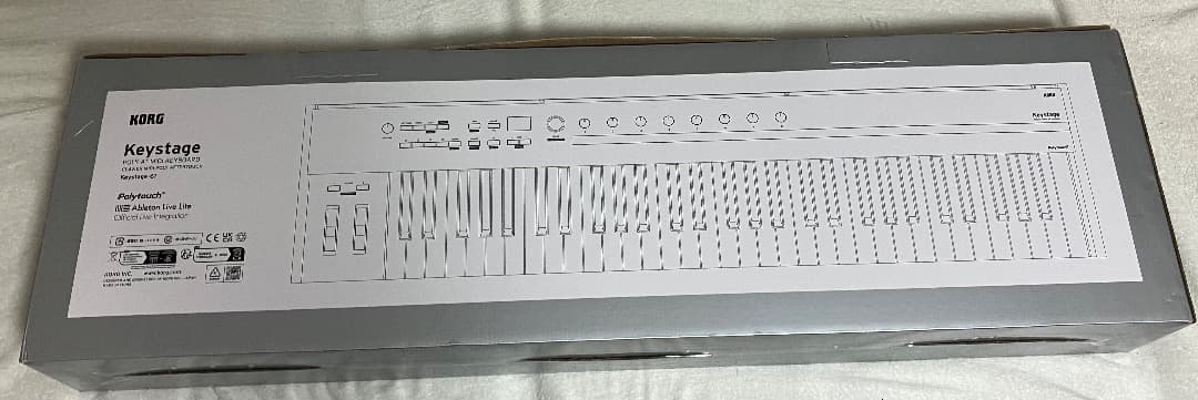 KORG Keystage 61鍵 MIDIコントローラー