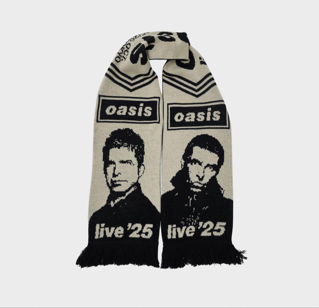 oasis live '25 フットボールスカーフ　マフラー