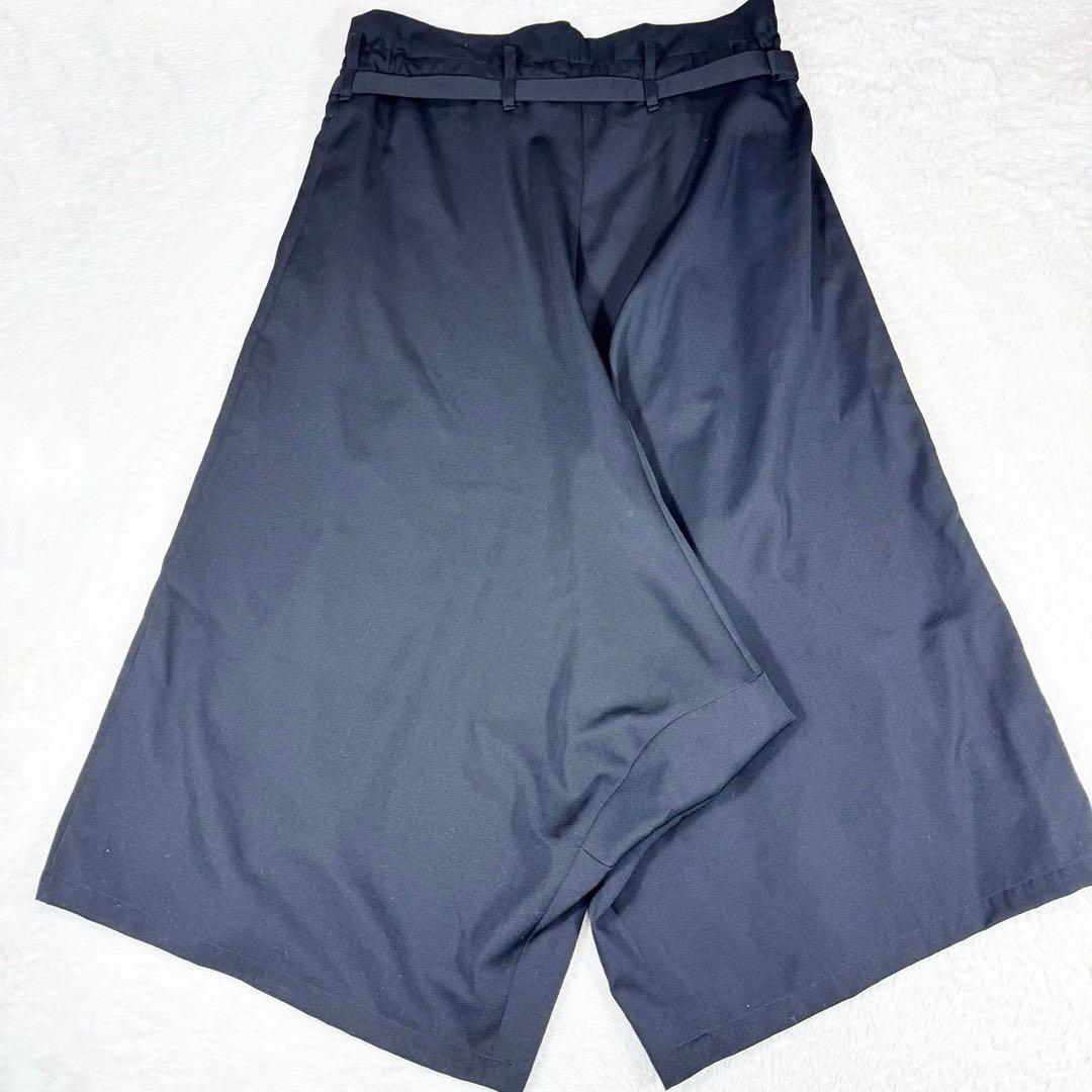 yohji yamamoto collections ベルト付 ワイドパンツ M