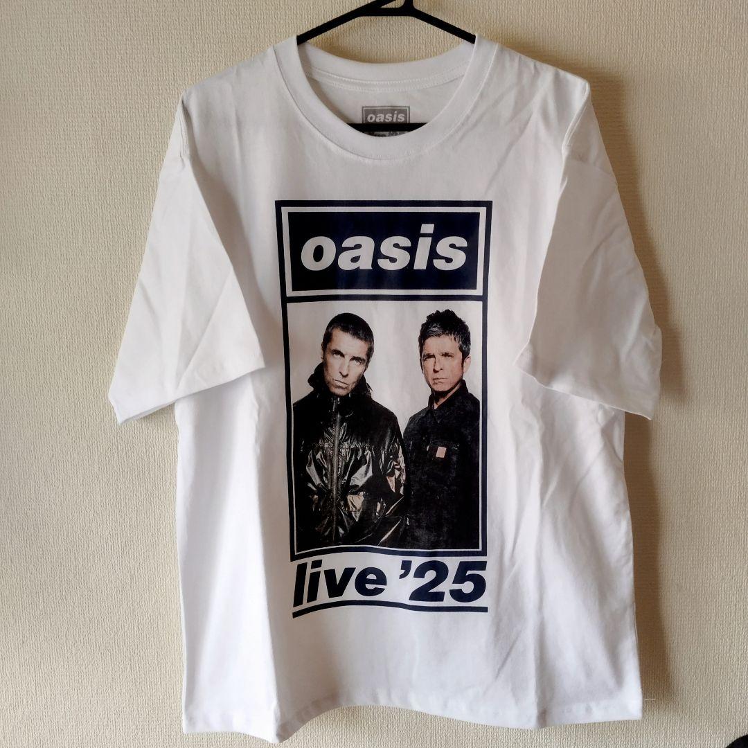 新品　oasis live '25 Tシャツ L ホワイト　オアシス　photo