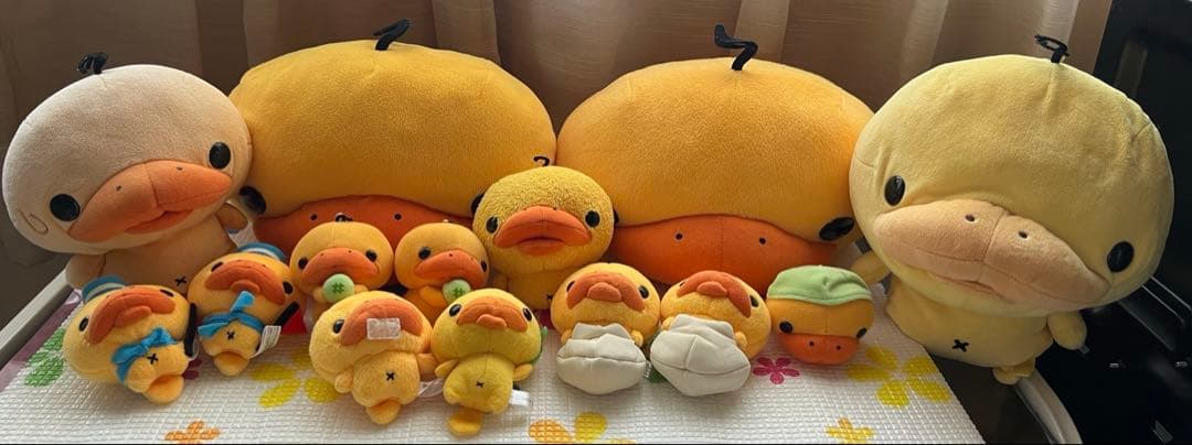 【当時物レア】 かものはしかも ぬいぐるみ まとめ売り