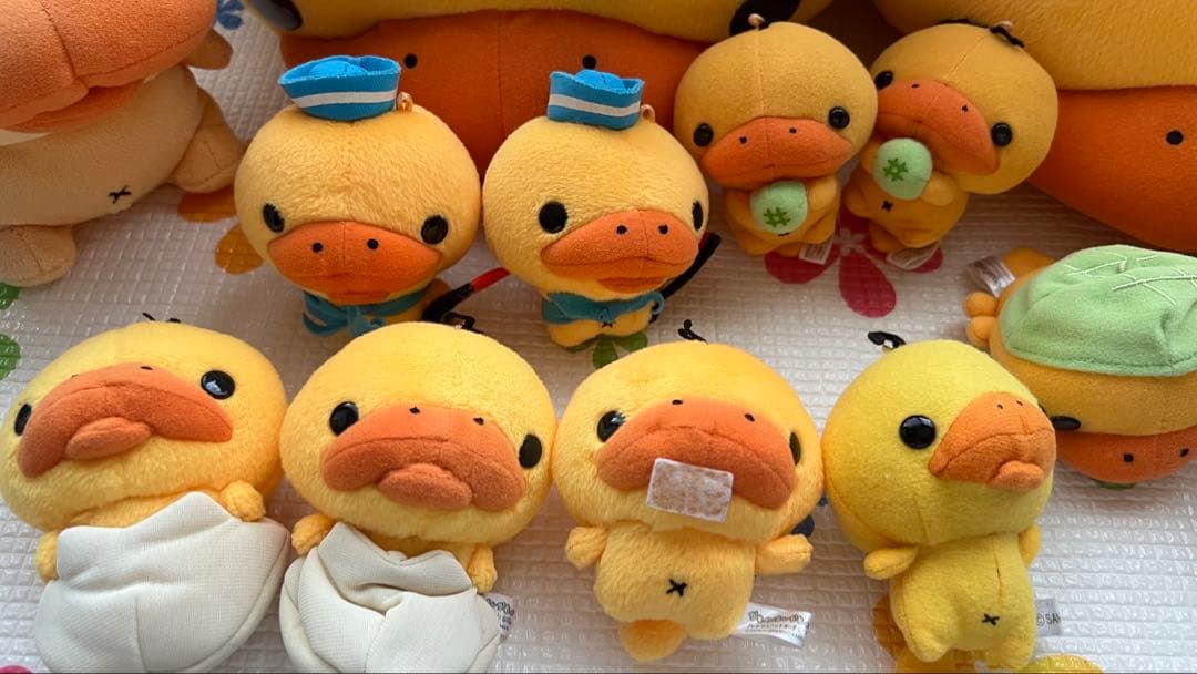 【当時物レア】 かものはしかも ぬいぐるみ まとめ売り