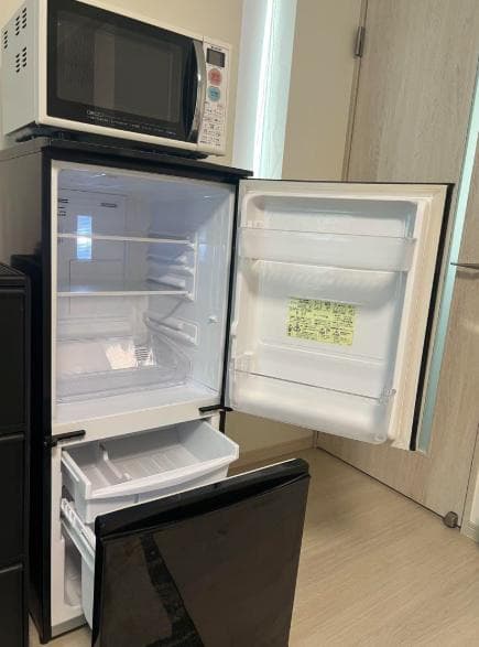 【ドラえもん】SHARP 2ドア冷蔵庫 SJ-D14B-B 送料込