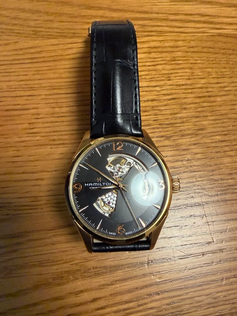 HAMILTON オープンハート42mm