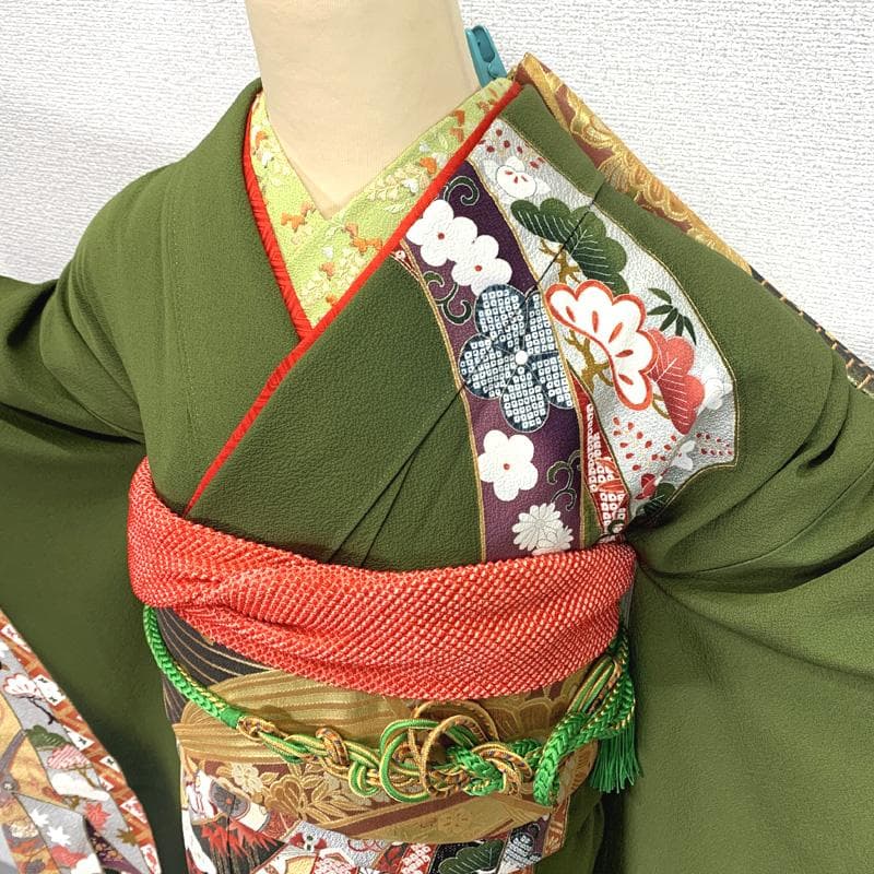 神猫412z33.412y16.小物.507u20〇古典柄 振袖 金彩