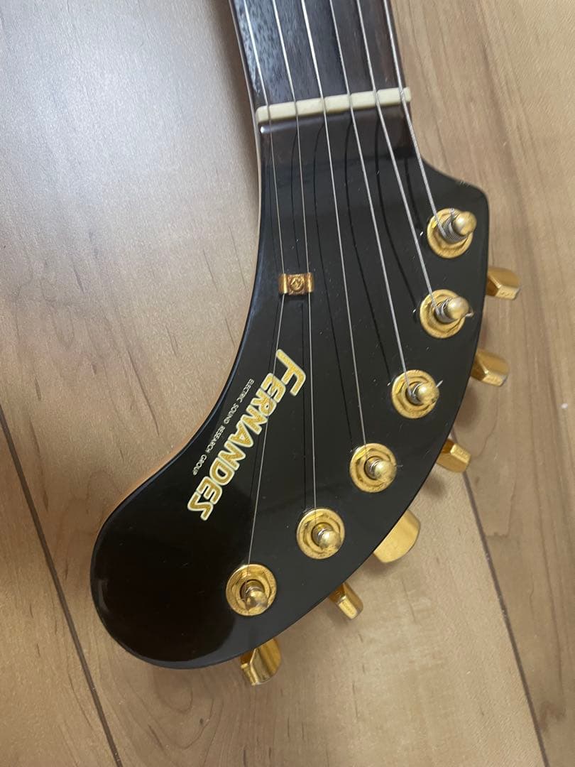 FERNANDES ZO-3 ブラック 内部パーツ新品交換済 完動品