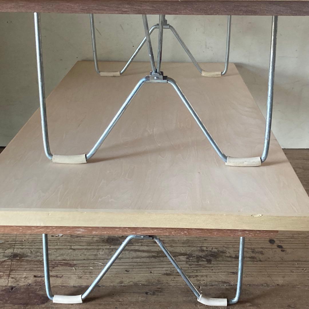 当時もの 未使用 ヴィンテージ レトロ 折り畳み 裁縫テーブル
