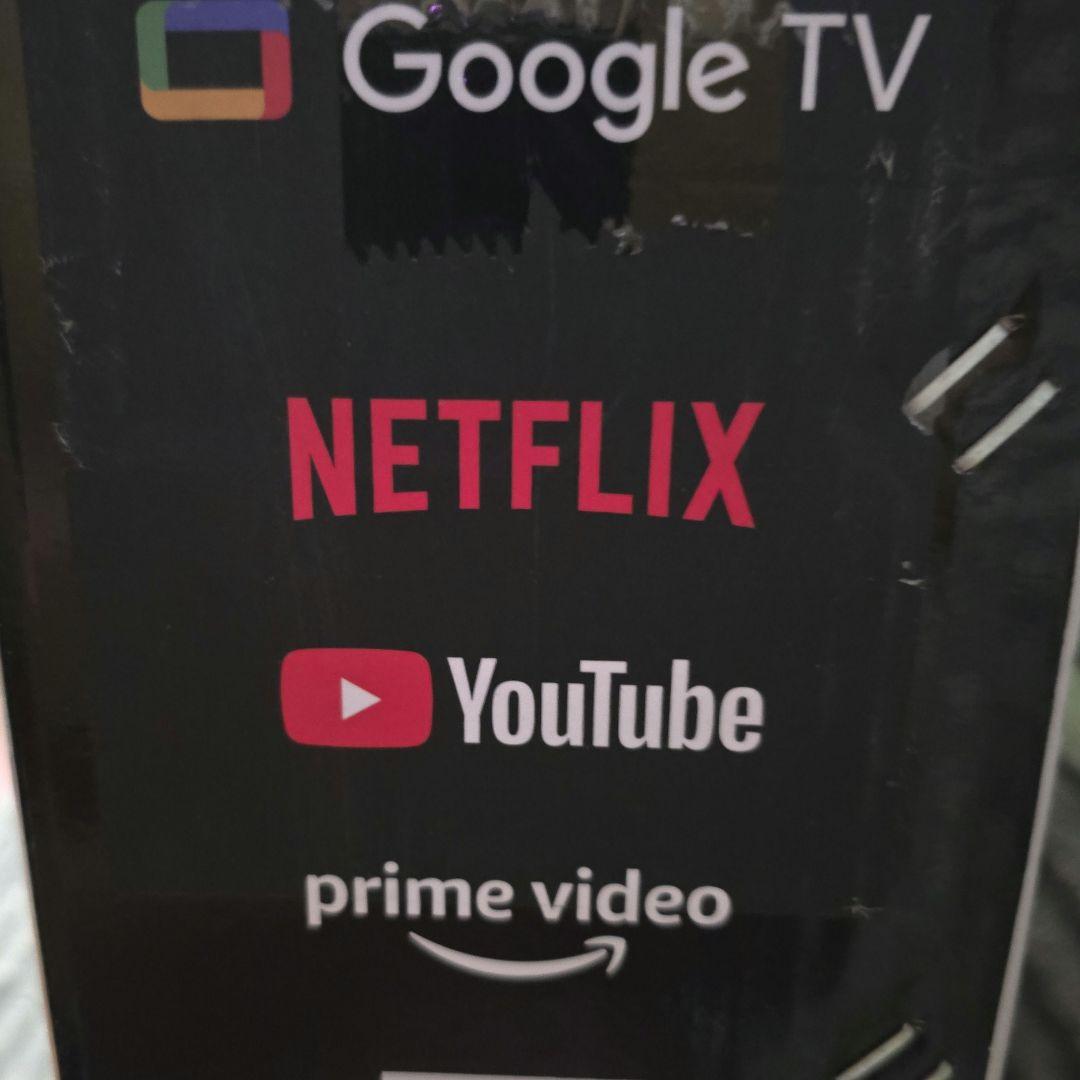 FPD 43型 UHD 4K テレビ GoogleTV 2024 チューナーレス