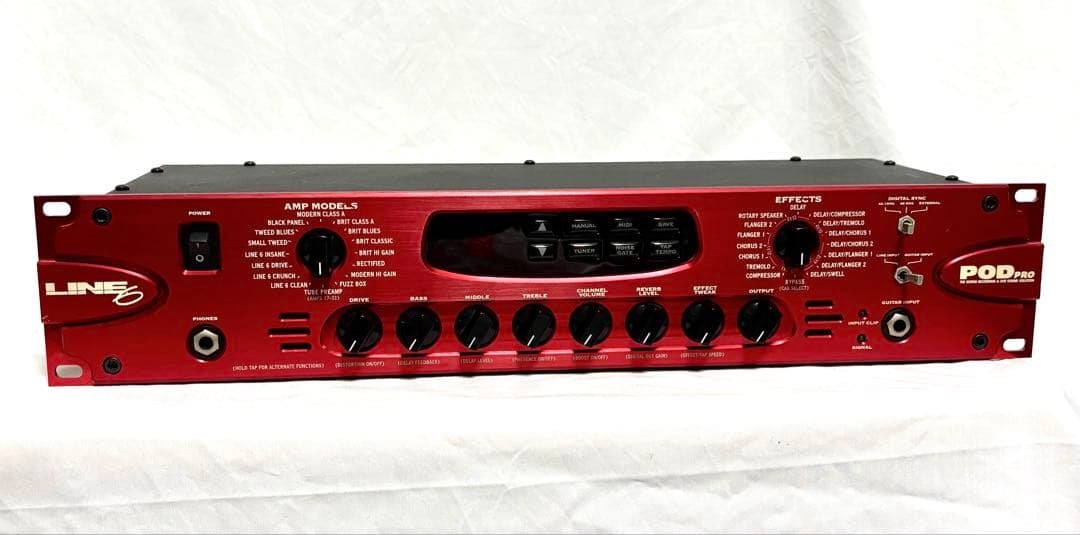 LINE6 マルチエフェクター POD PRO ラックタイプ