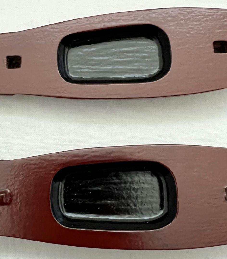 溜 一閑塗 傘香合 中村宗悦 茶道具