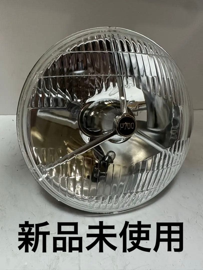 新品/未使用品180π用ルーカス/スリーポイントヘッドライト/検索SR400