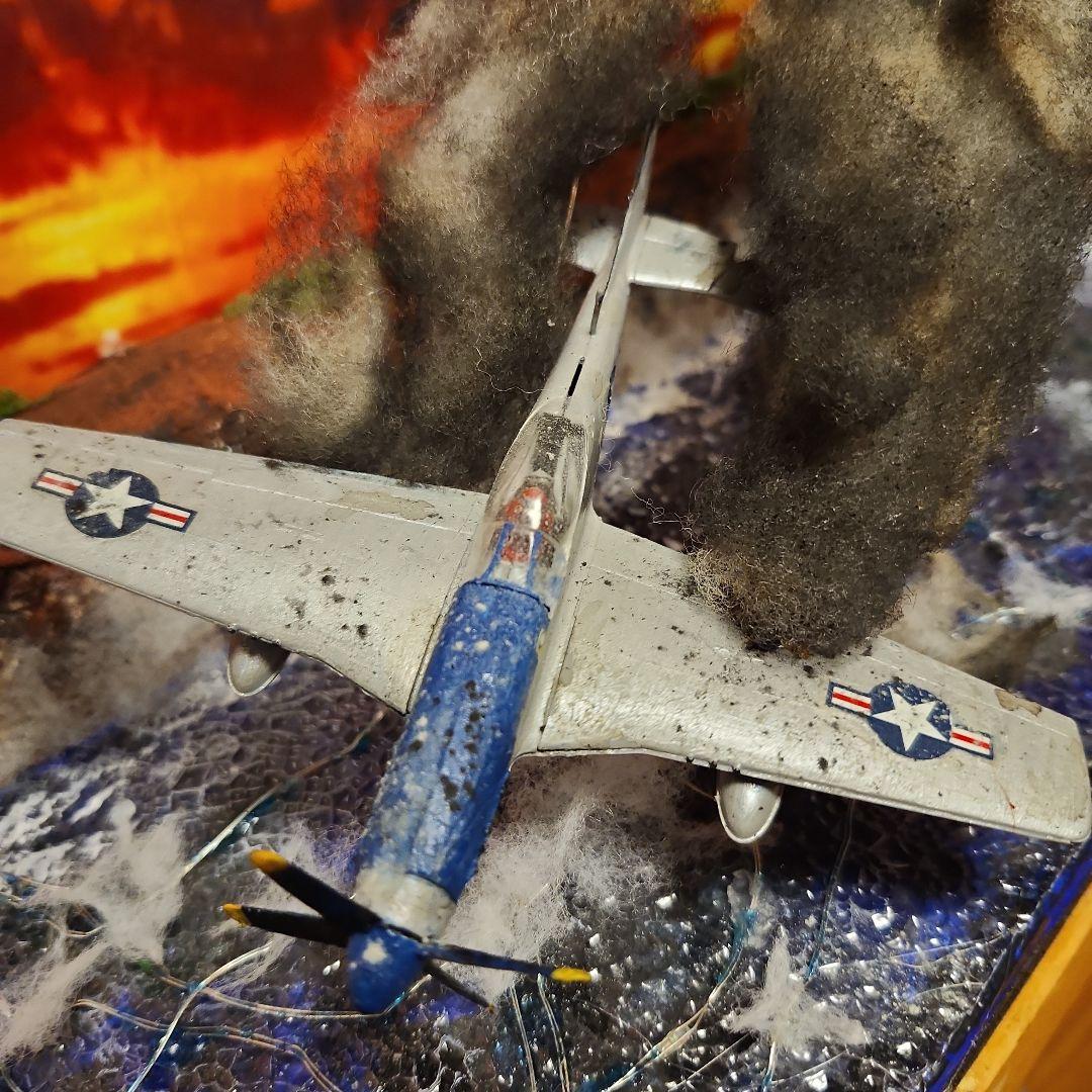 1/72 零戦　玉砕　ジオラマ　靖国