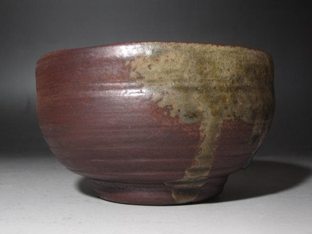 ☆　金重陶陽　茶碗　裏千家　十四代　淡々斎の花押がございます☆y401