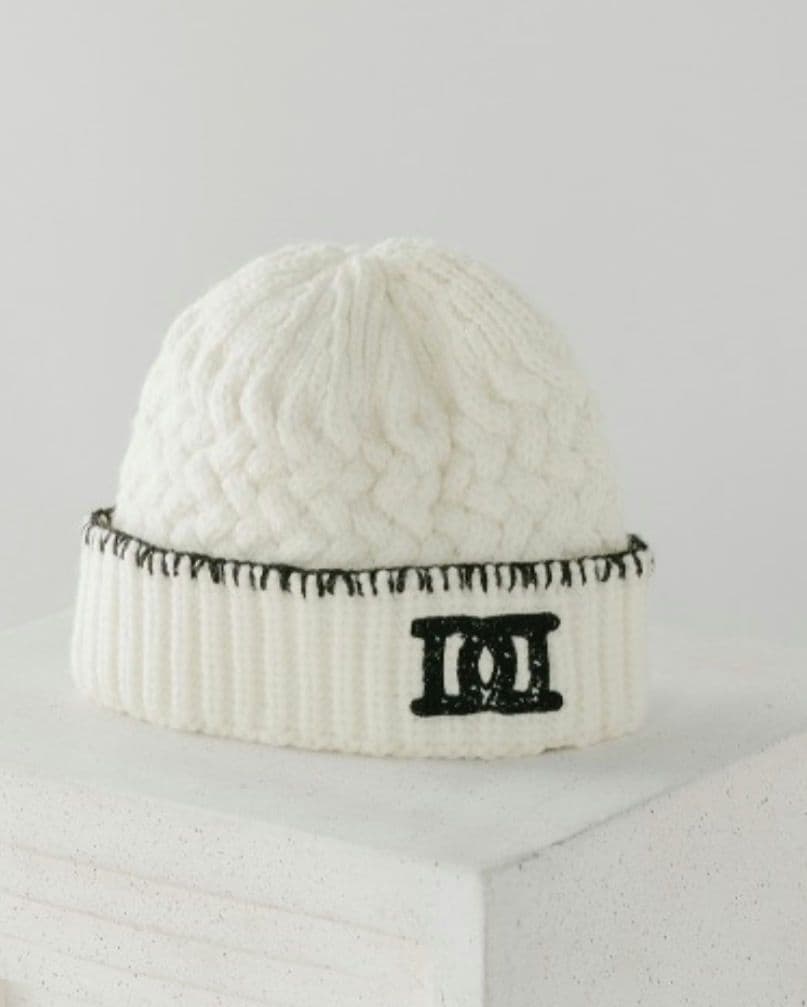 ダーリッチ DDロゴバスケットニットビーニー