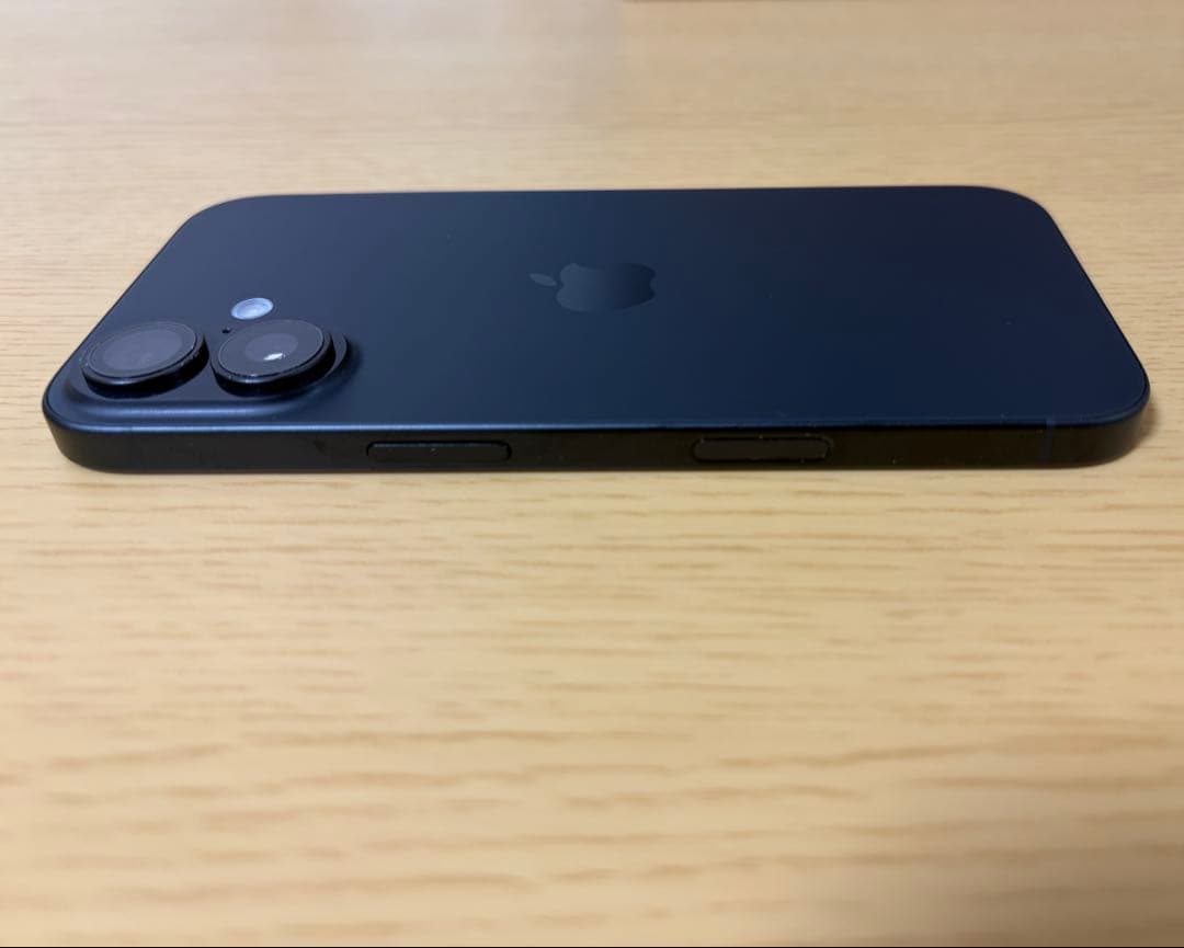 【中古】iPhone 16 ブラック 128GB バッテリー100%
