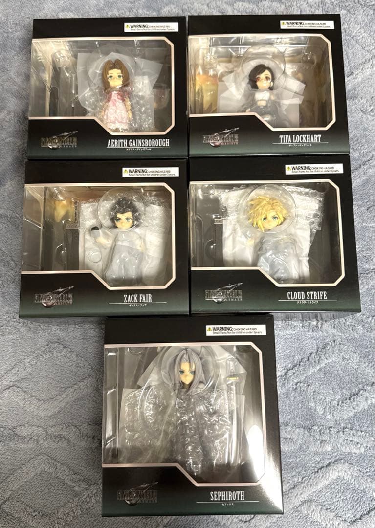 ファイナルファンタジーVII アドラブルアーツ　5体セット