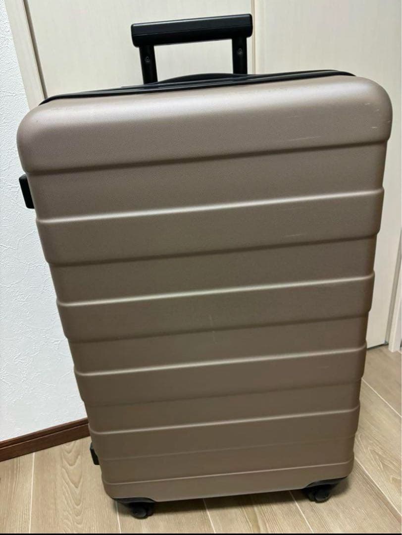 無印良品MUJI ストッパー付きハードキャリーケース（60Ｌ）