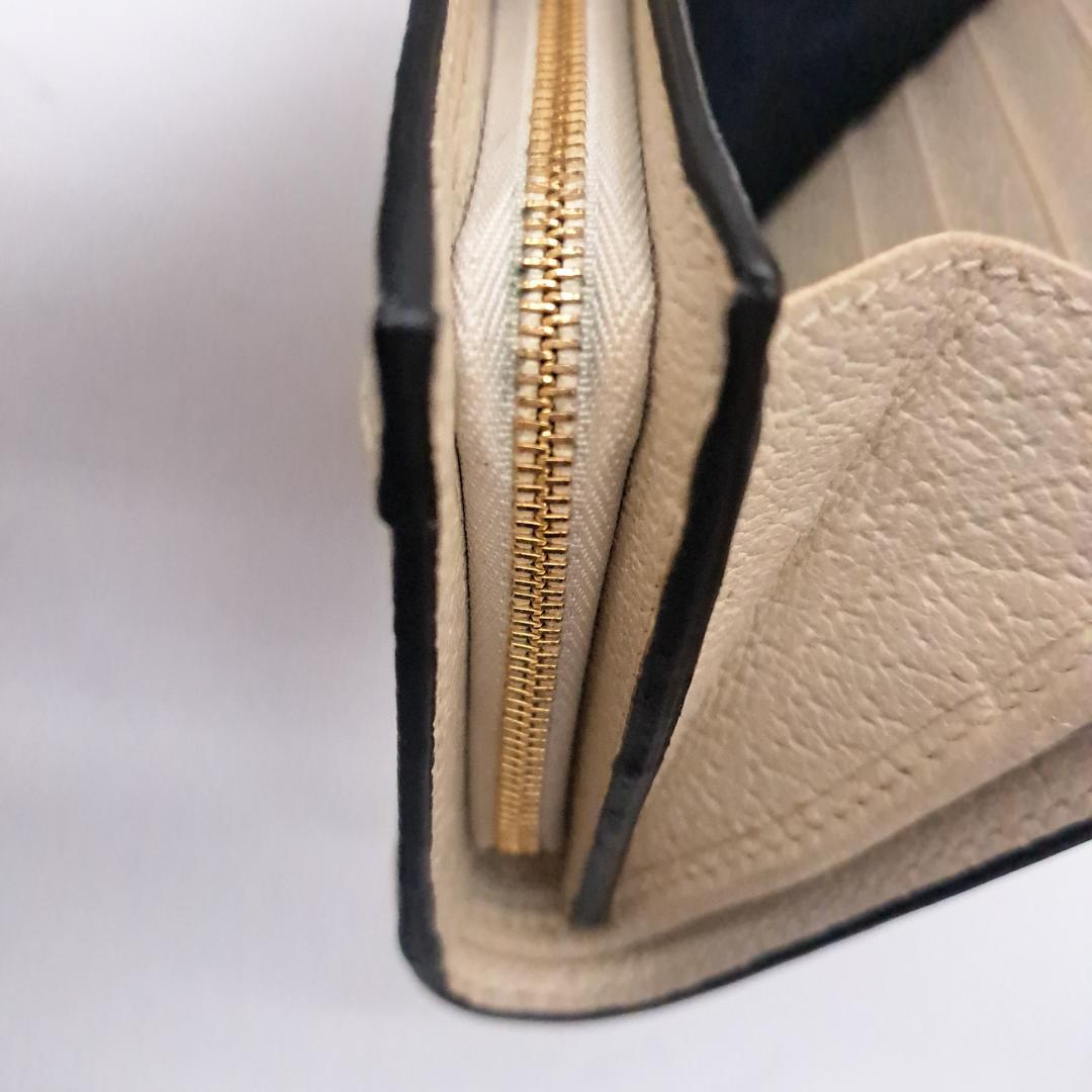 グッチ 二つ折り財布 オフィディア マーモント シェリーライン GG