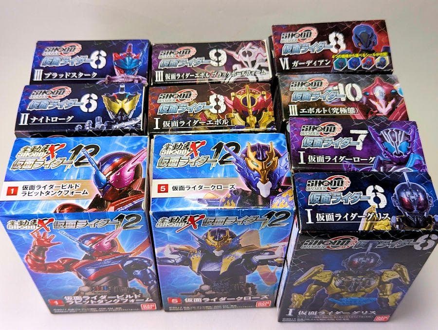 SHODO-X SHODO-O 仮面ライダービルド 10種セット