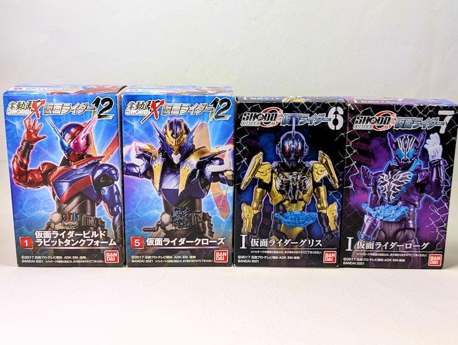 SHODO-X SHODO-O 仮面ライダービルド 10種セット