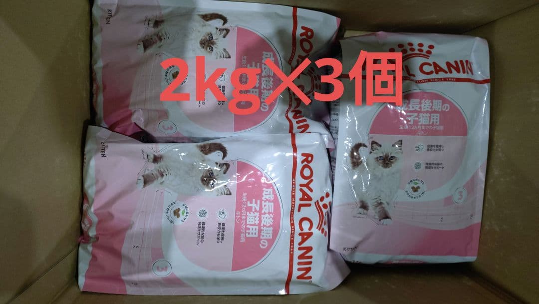 ロイヤルカナン キトン2kg✕3個