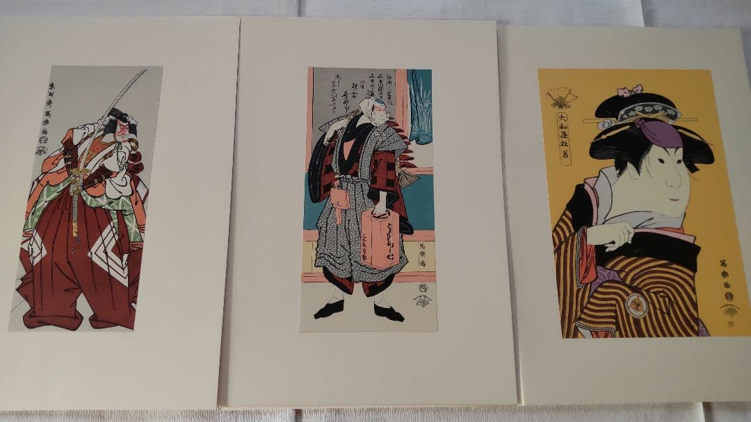 浮世絵版画★画装用画★6冊セット★写楽SHARAKU★２４枚セット★シリーズ6