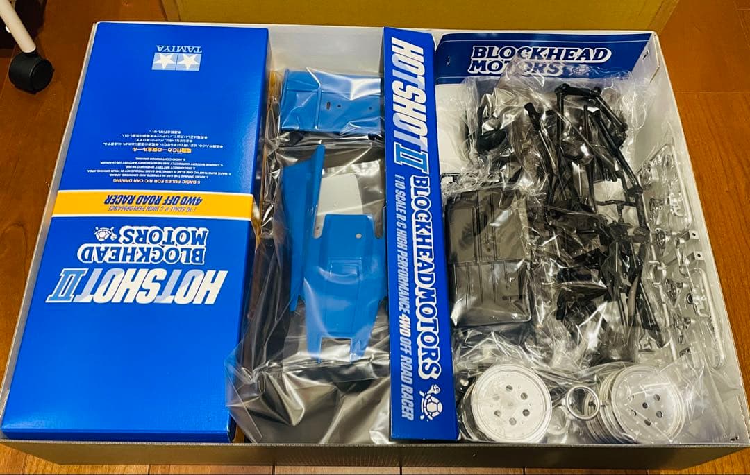 タミヤ ブロックヘッドモータース ホットショットⅡ ワイルドワン セット